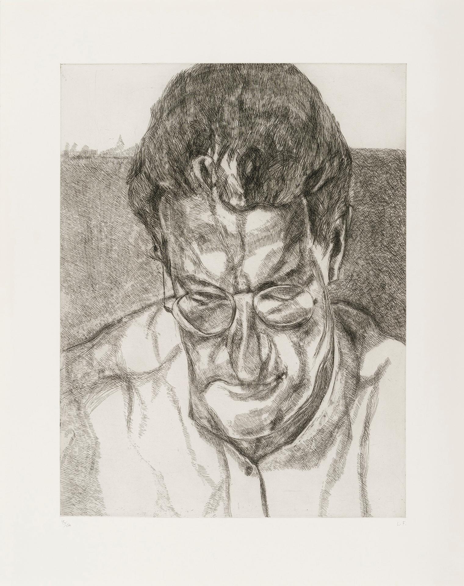 Lucian Freud (1922-2011) - Painter's doctor, 2005-2006