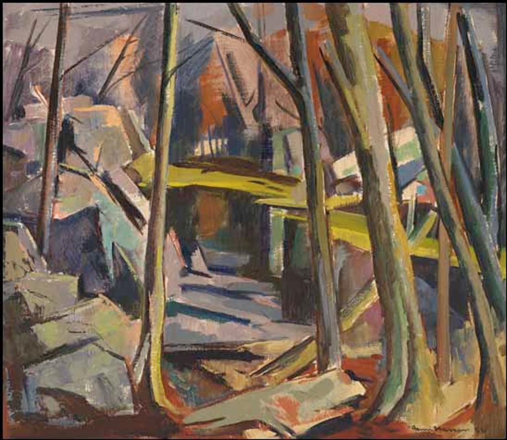 Henri Leopold Masson (1907-1996) - Landscape with Pool
