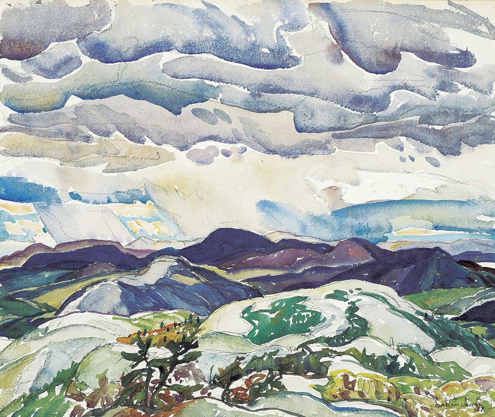 Franklin H. Carmichael (1898-1992) - La Cloche Panorama