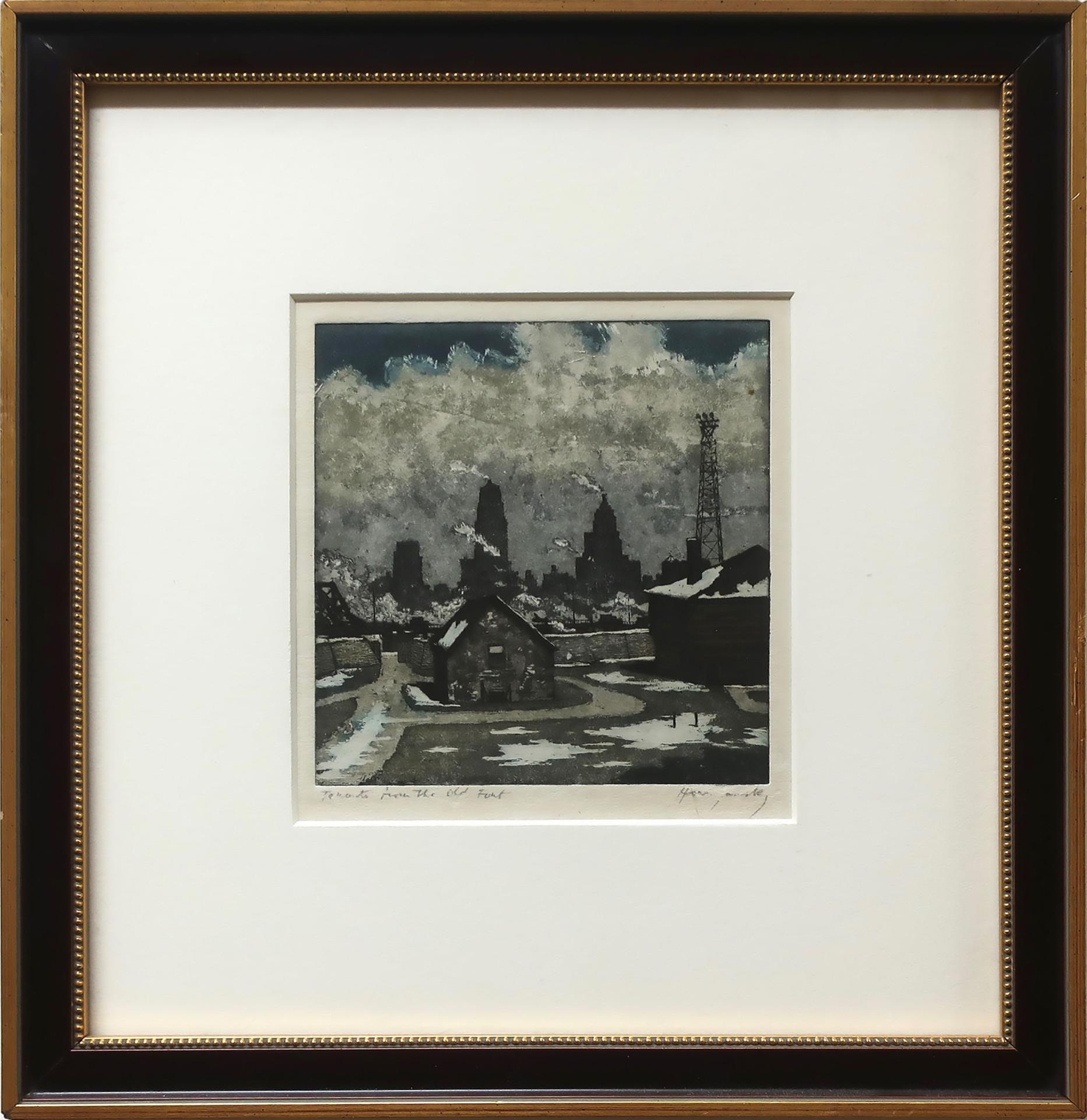 Nicholas Hornyansky (1896-1965) - Toronto From The Old Fort