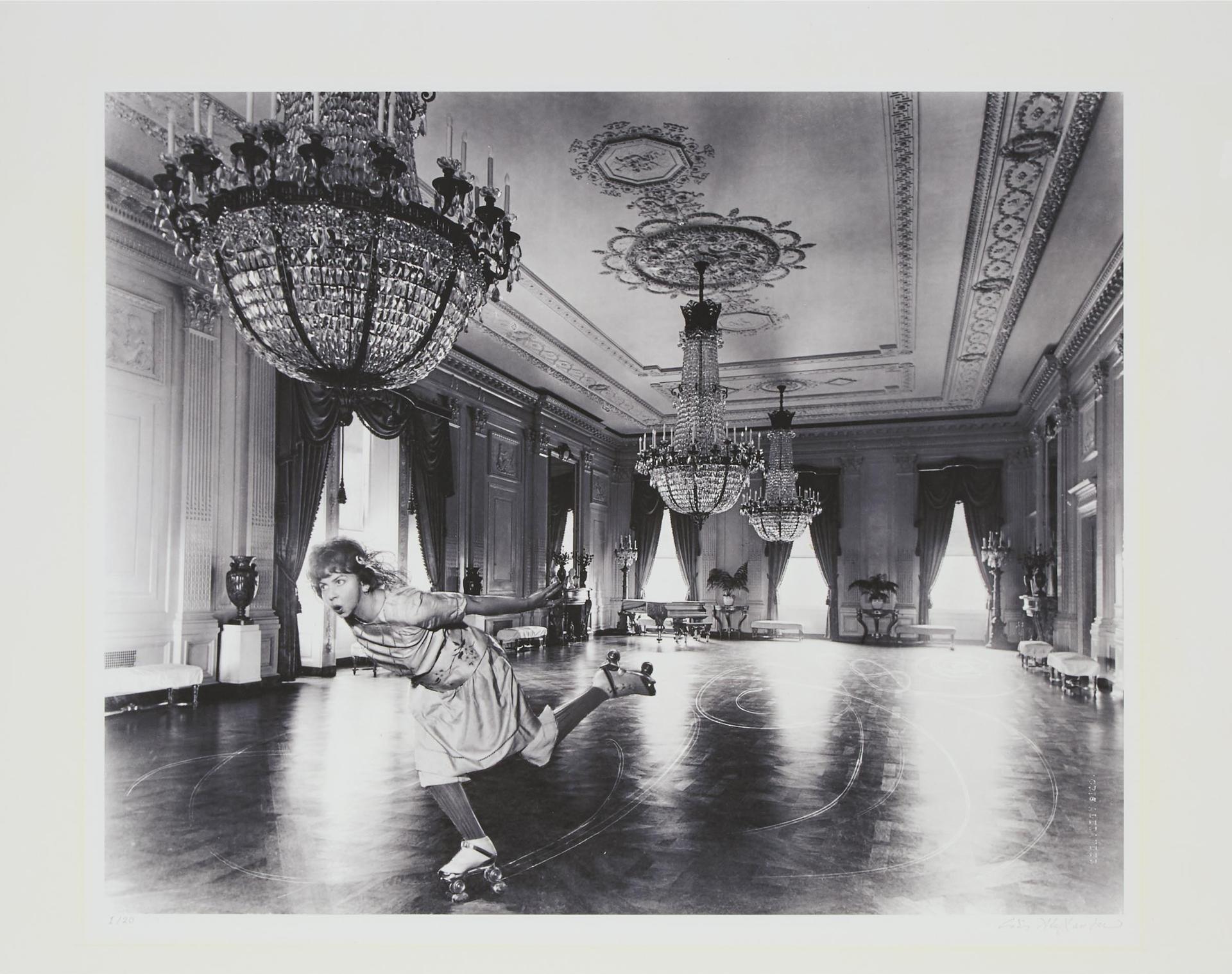 Cris Alexander - Roller Skate Girl In A Palatial Drawing Room