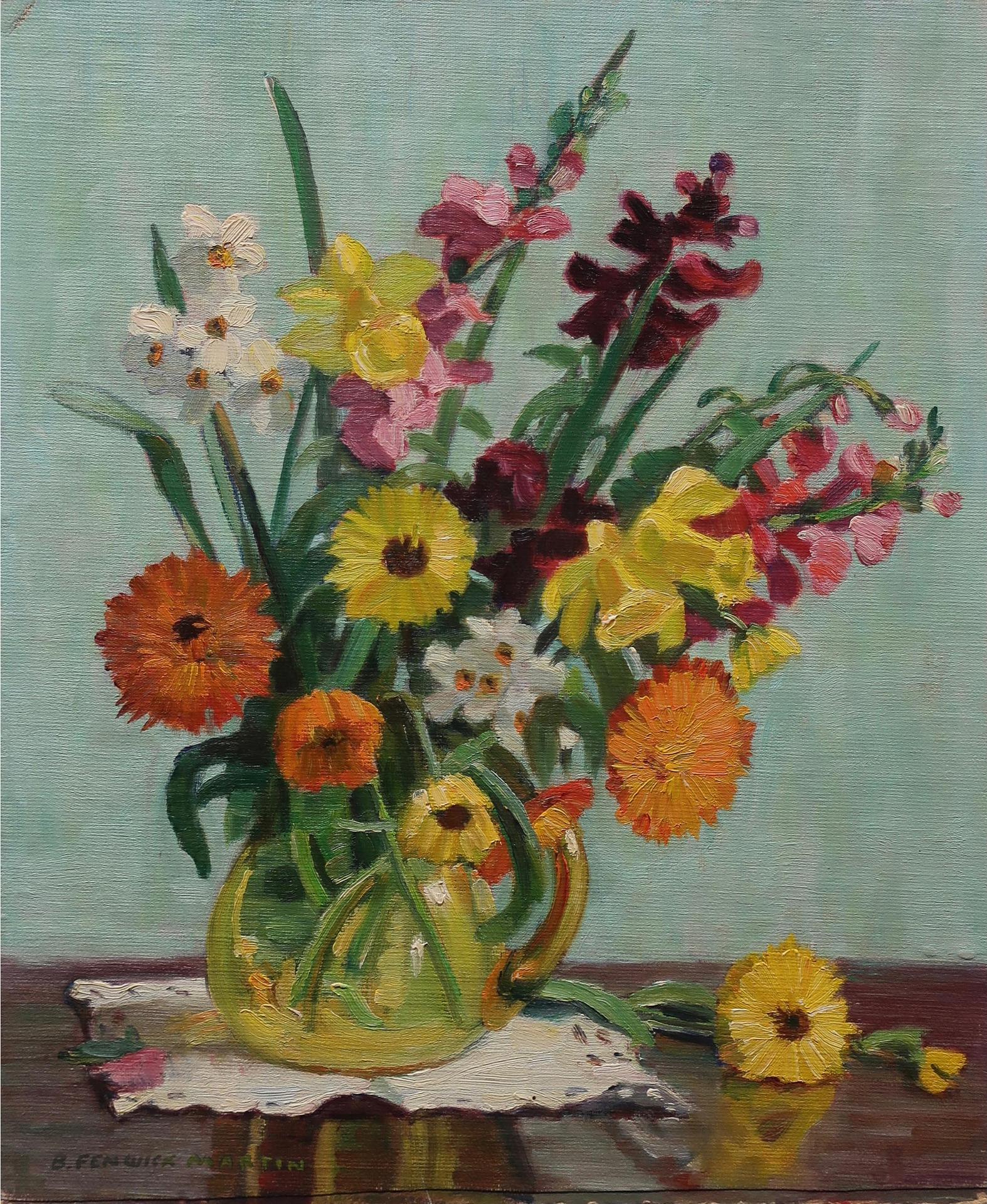 Bernice Fenwick Martin (1902-1999) - Floral Arrangement