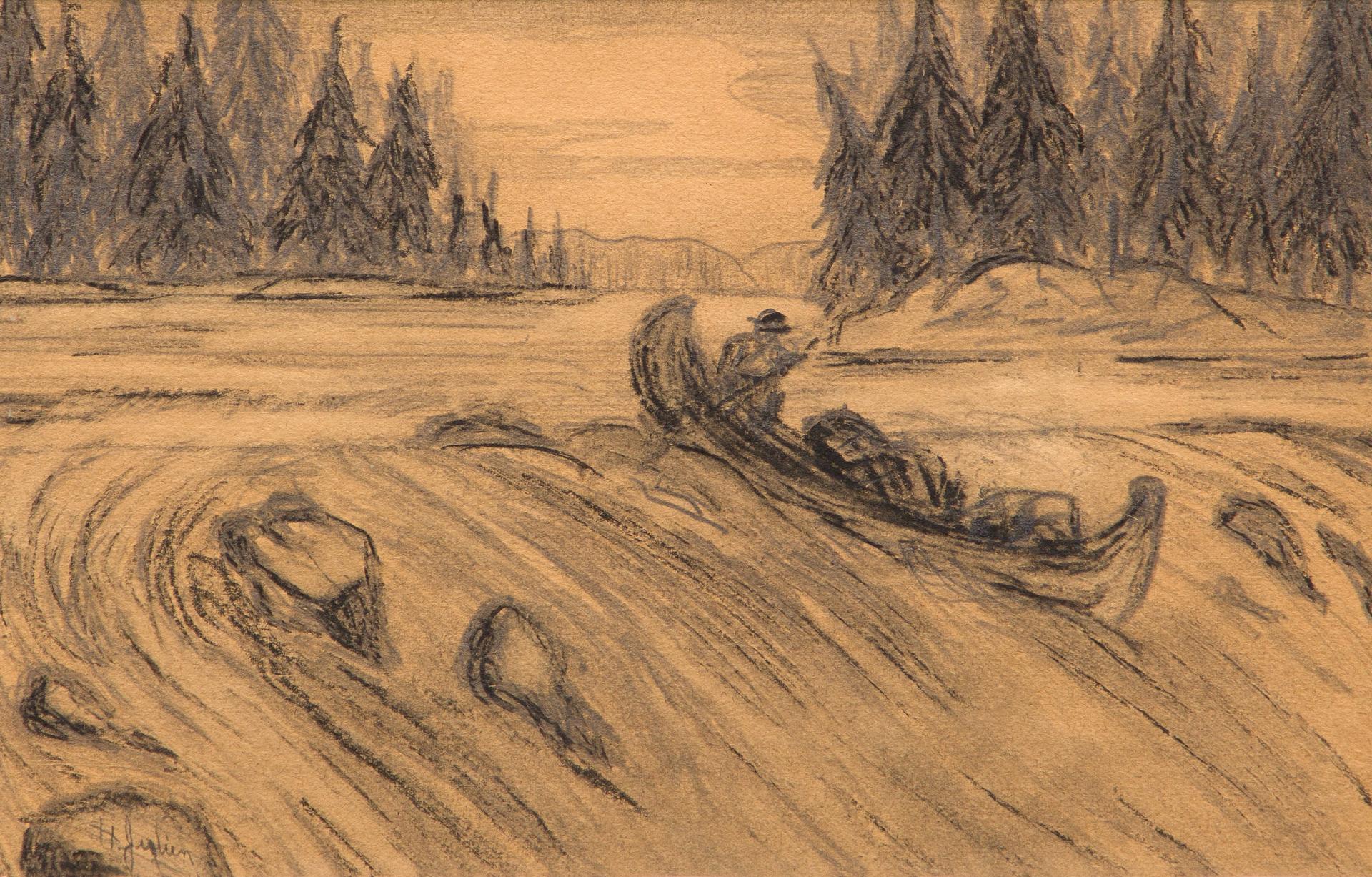 Henri Octave Julien (1852-1908) - Sans titre / Untitled, n.d.