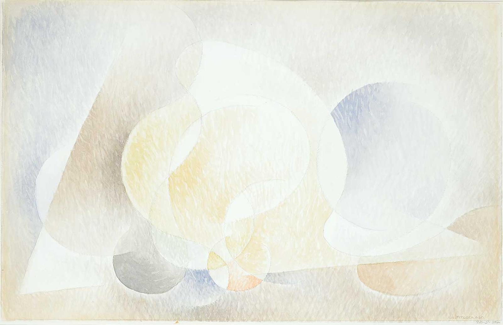 Lionel Lemoine FitzGerald (1890-1956) - Untitled - Abstract Cosmic Forms