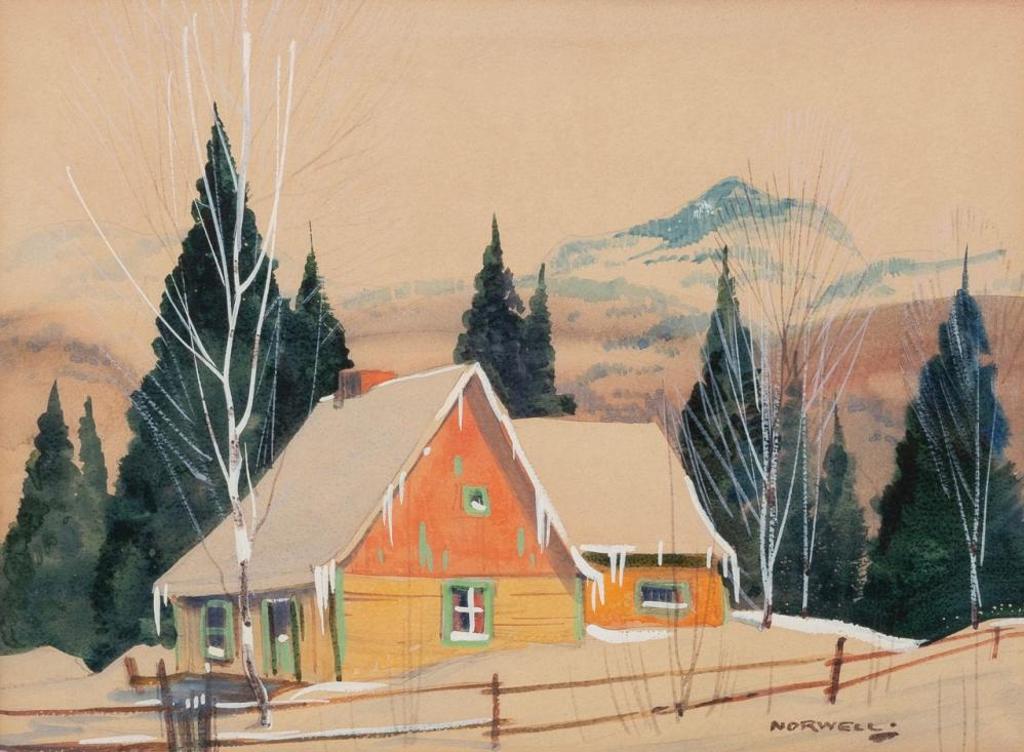 Graham Norble Norwell (1901-1967) - Cabin near St. Margarite