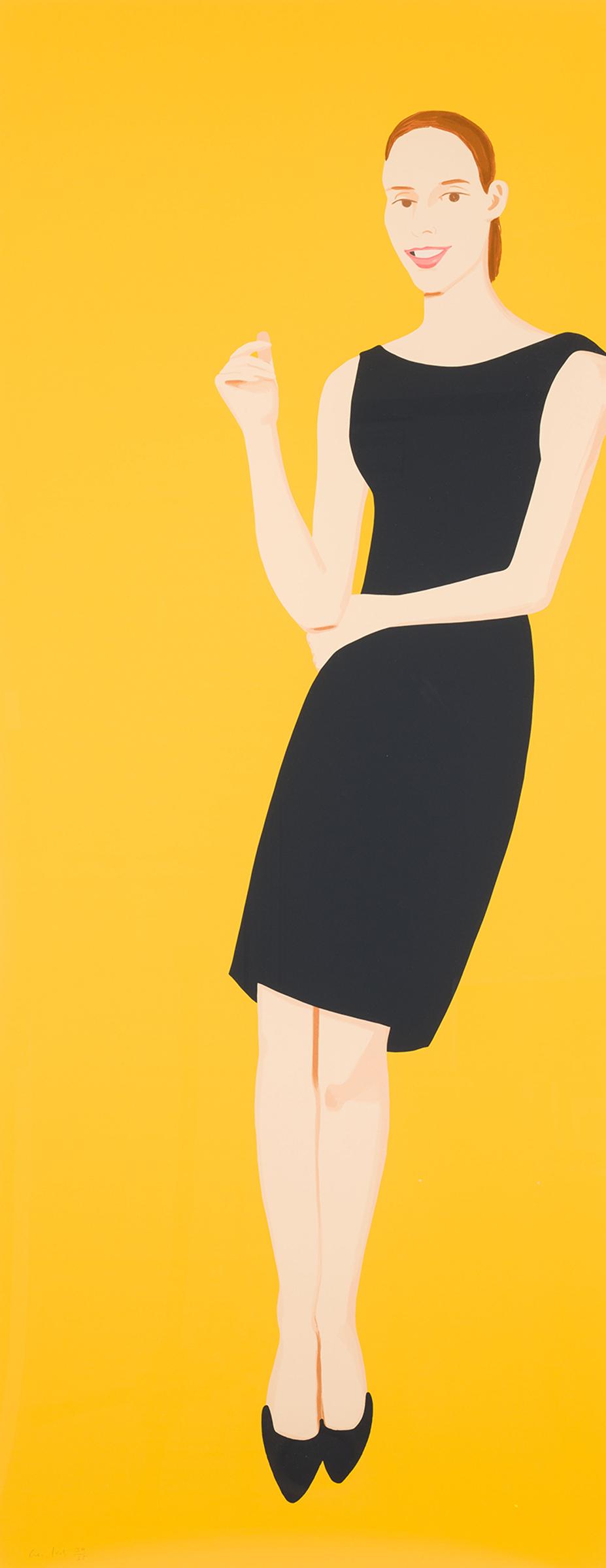 Alex Katz (1927) - Ulla (from Black Dress)