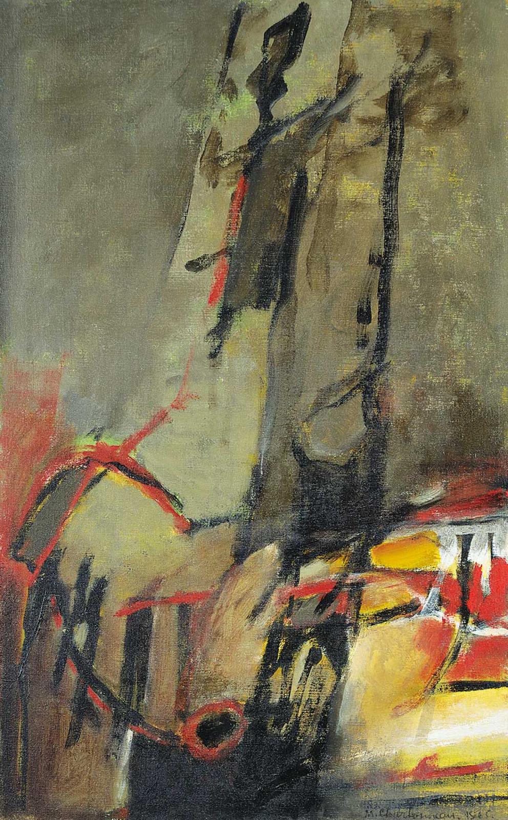 Monique Charbonneau (1928) - Untitled - Abstraction