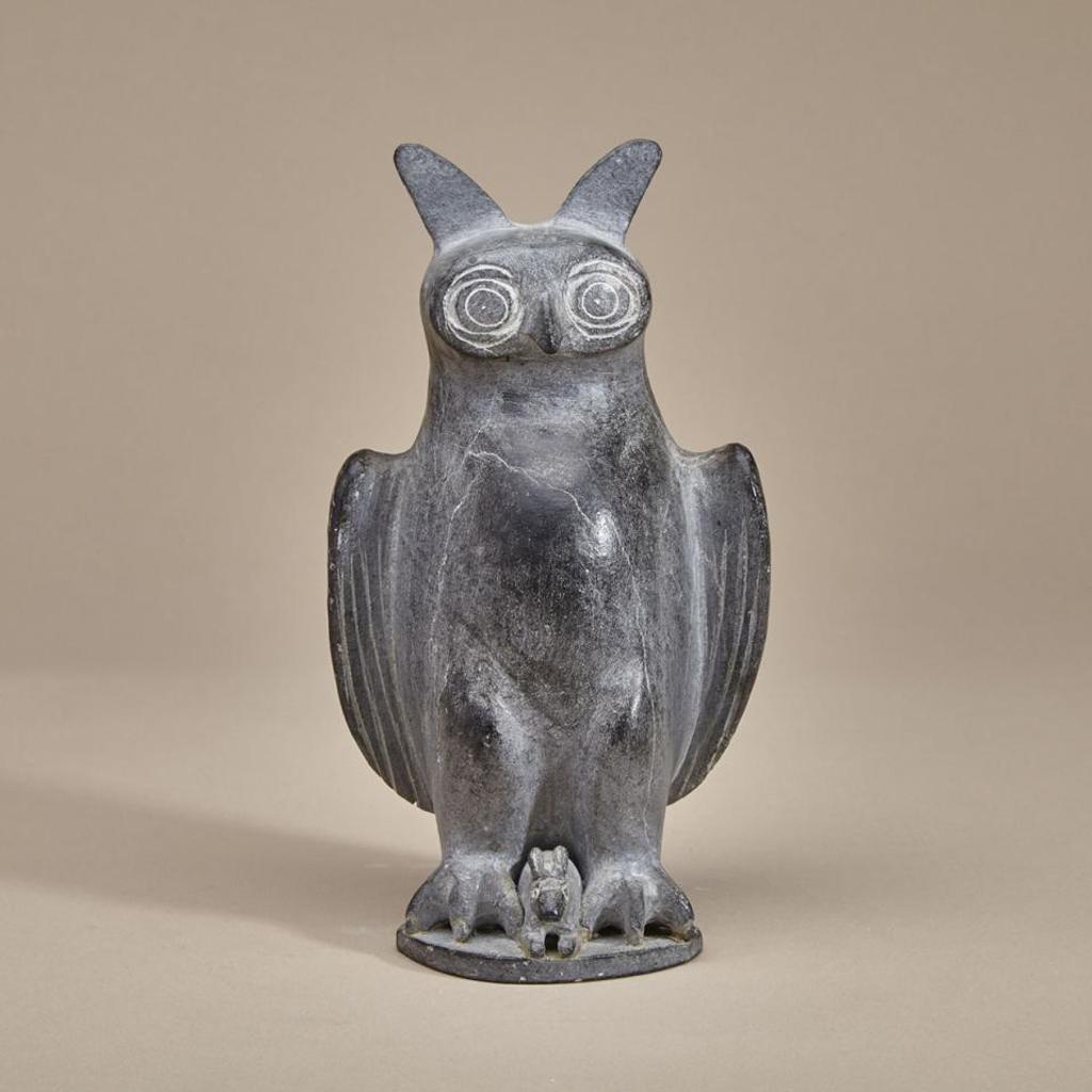 Joe Talirunili (1893-1976) - The Owl And Lemming