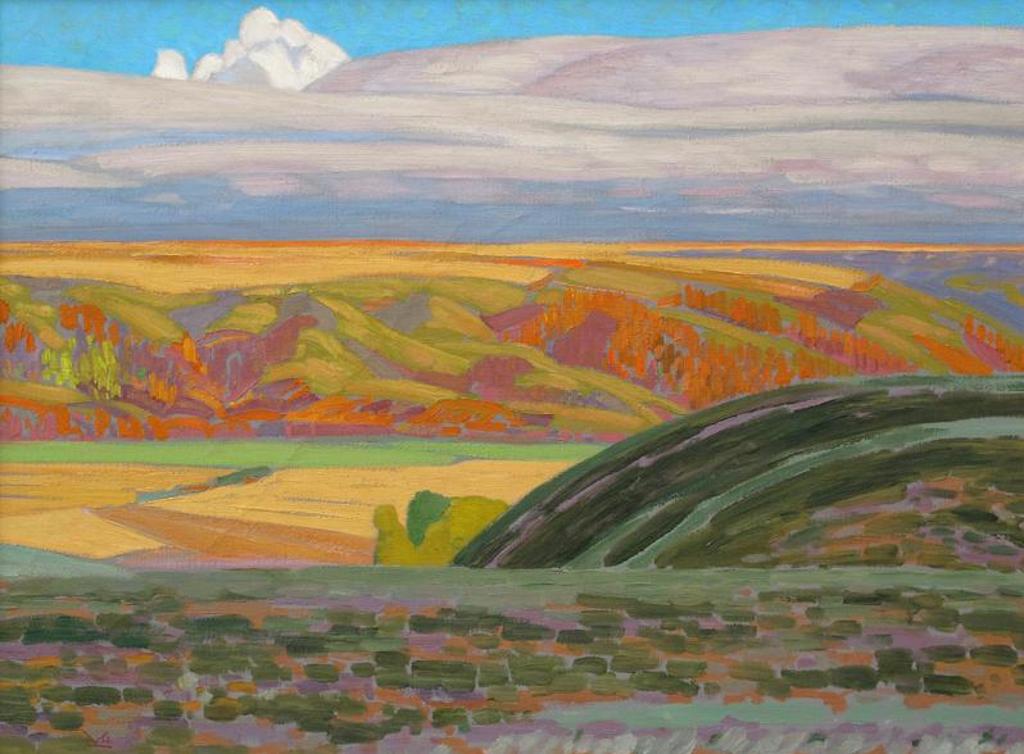 Illingworth Holey (Buck) Kerr (1905-1989) - Wascana Valley, Evening; 1973