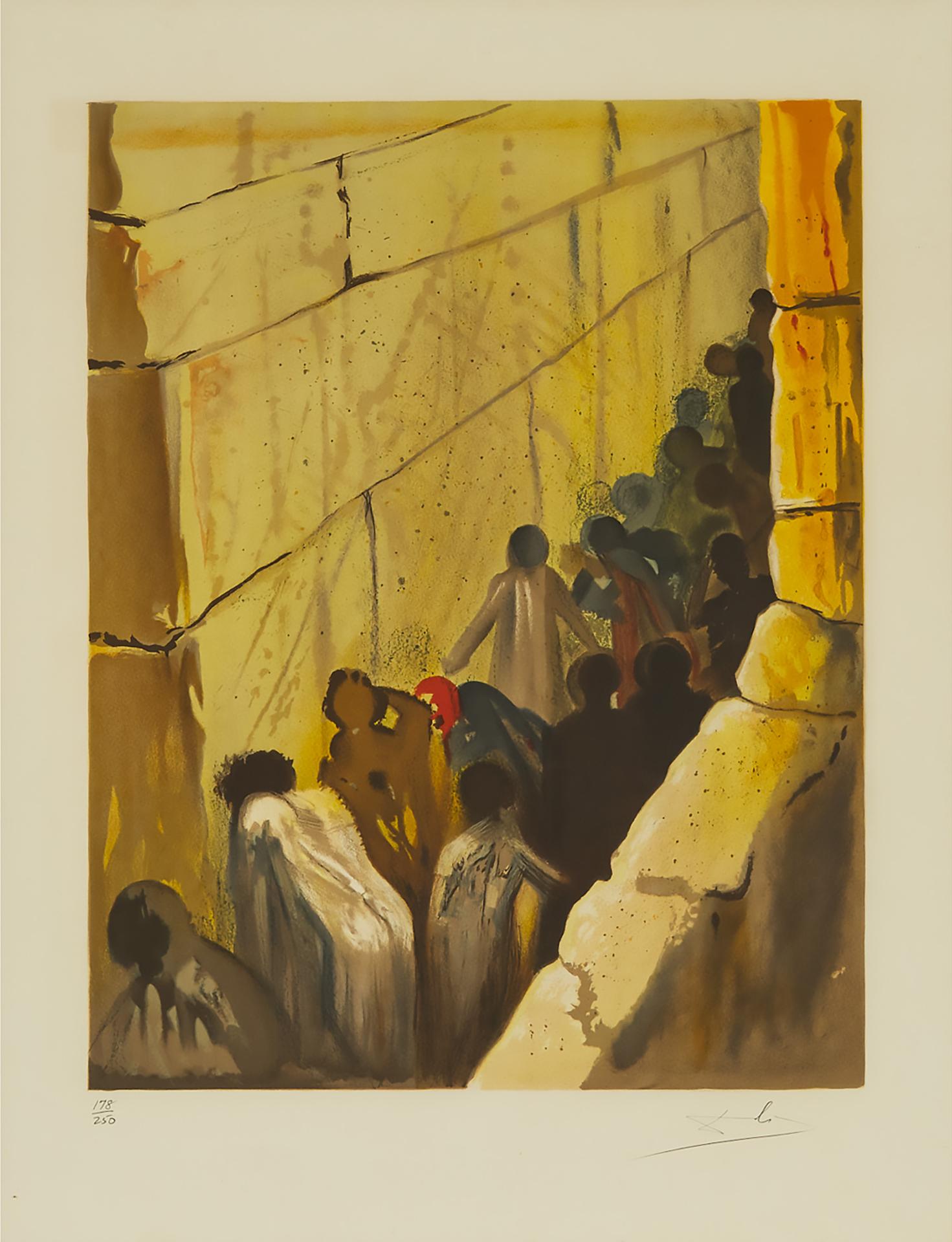 Salvador Dalí (1904-1989) - The Wailing Wall, From The 