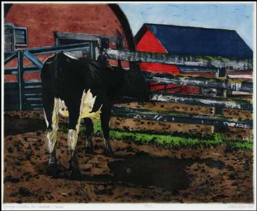 Gary Olson (1946) - Young Holstein on Chalack's Farm (00413/2013-T845)