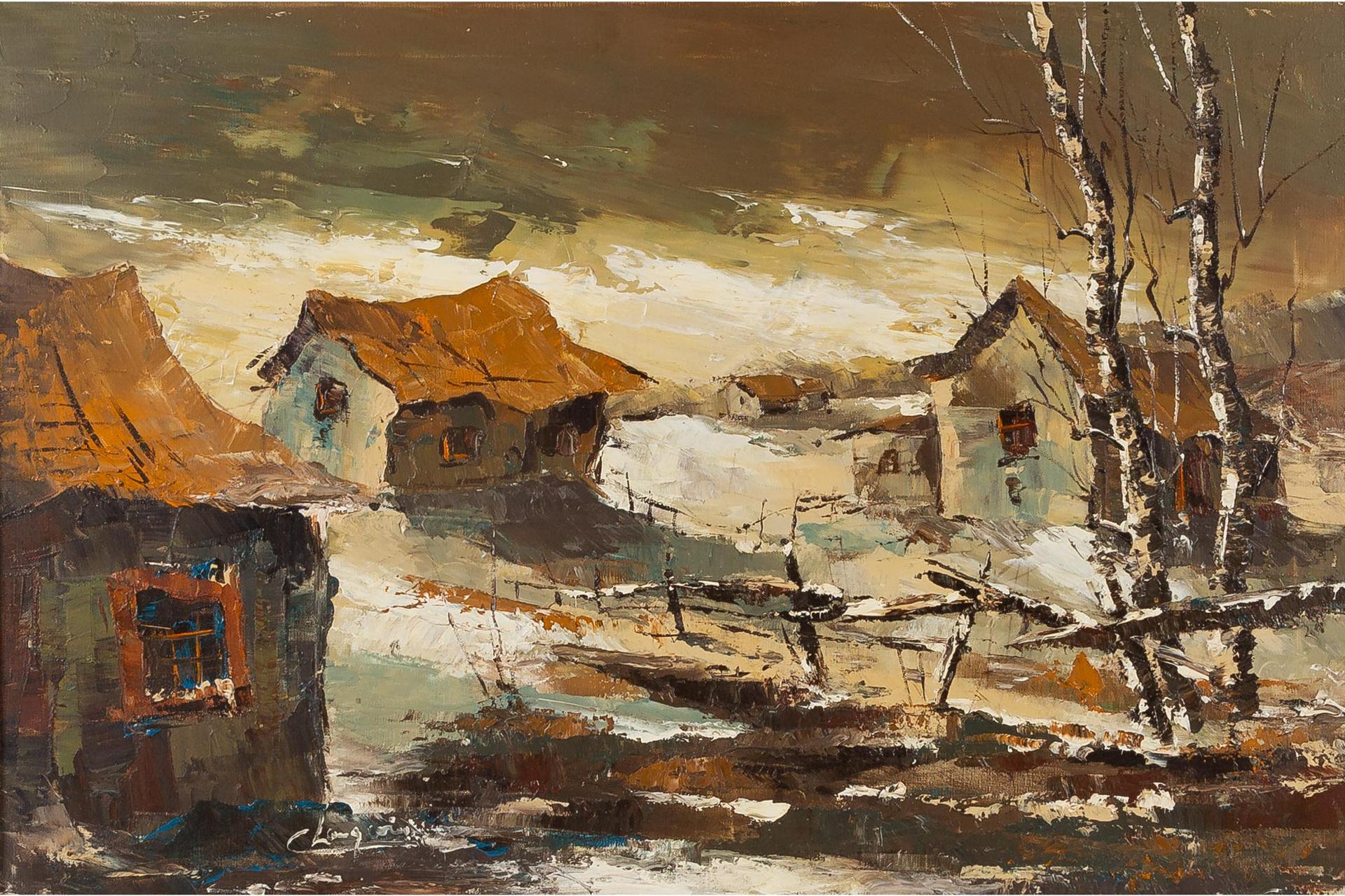 Claude Langevin (1942) - Houses In The Storm