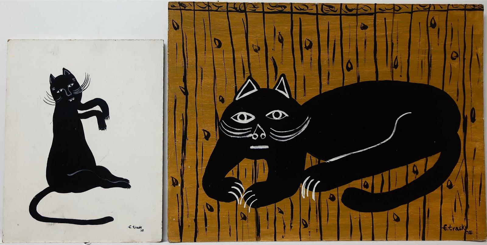 Fred Trask (1946) - Untitled (Black Cat's)