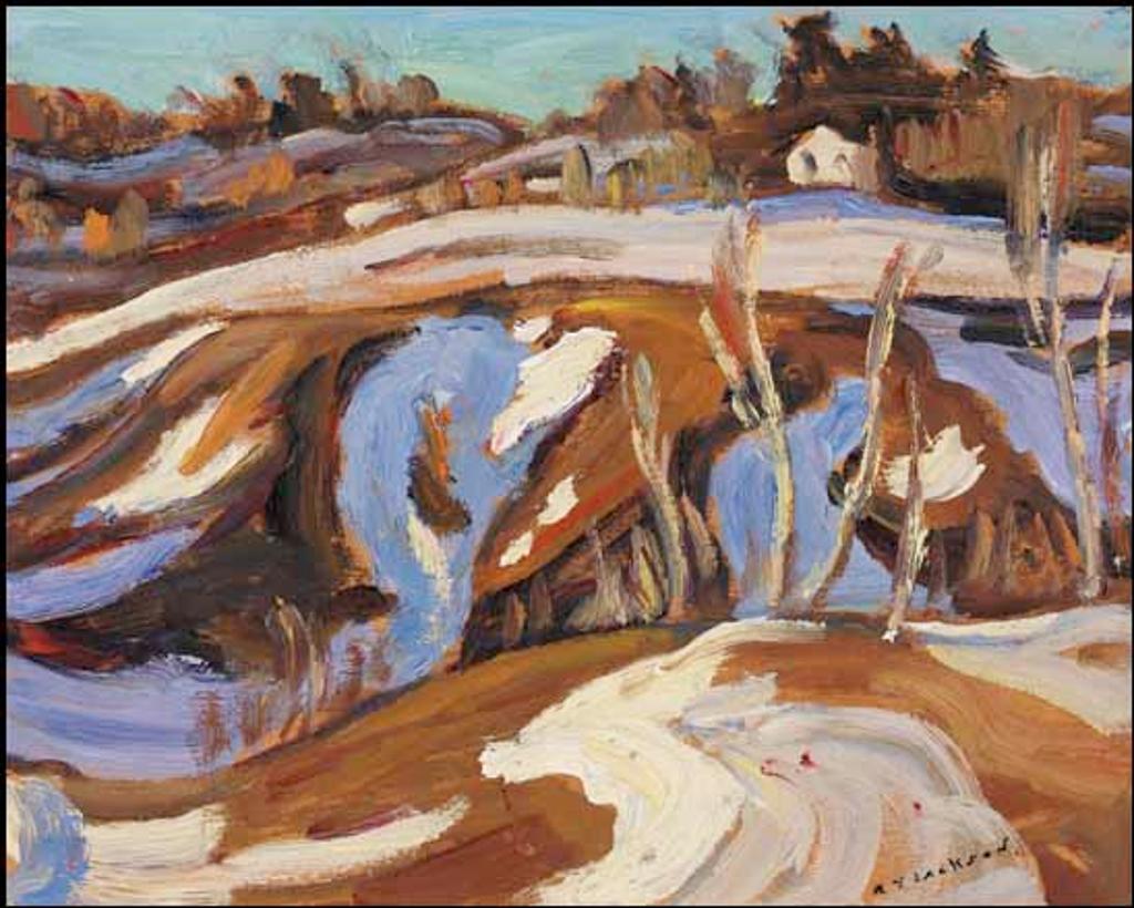 Alexander Young (A. Y.) Jackson (1882-1974) - Late Winter, Wakefield, Que.