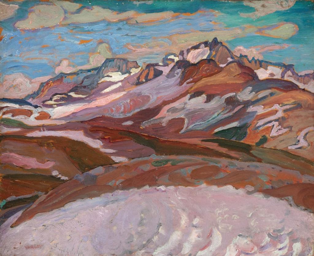 Frederick Horseman Varley (1881-1969) - Snow in the Mountains, Garibaldi Park