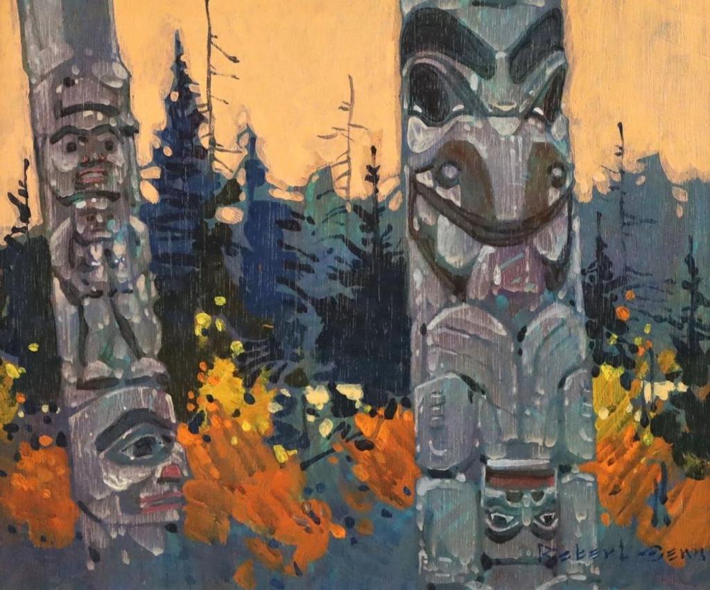 Robert Douglas Genn (1936-2014) - Haida Ruins