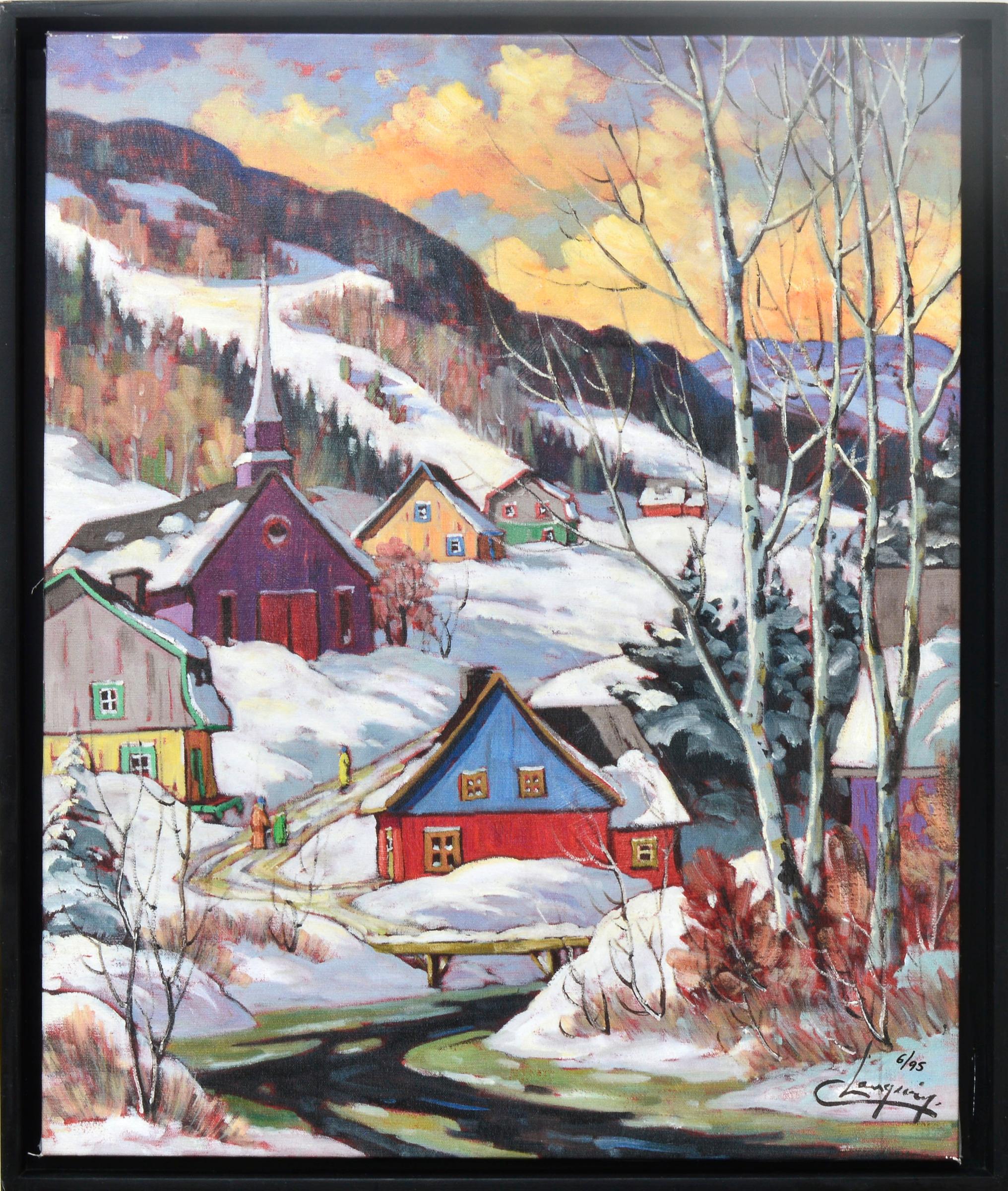 Claude Langevin (1942-2024) - Village d'hiver