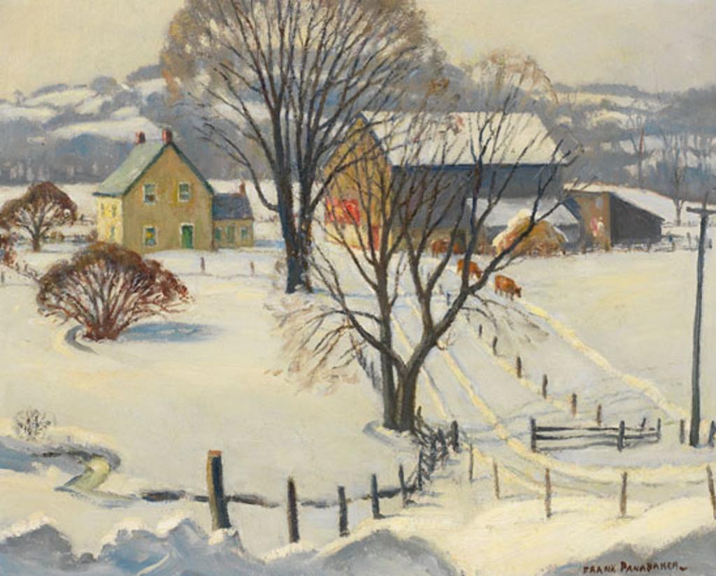 Frank Shirley Panabaker (1904-1992) - A Winter Farm