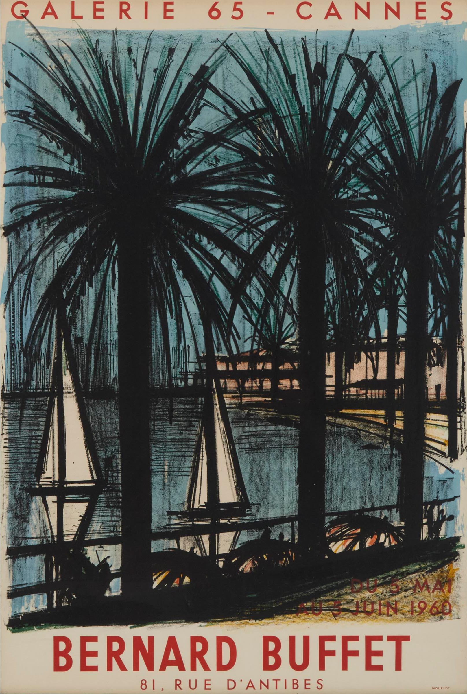 Bernard Buffet (1928-1999) - GALERIE 65 - CANNES, 1960 [S. 26]