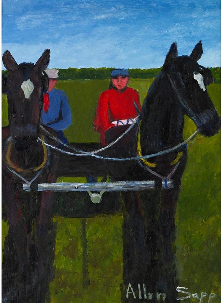 Allen Fredrick Sapp (1929-2015) - Horse Ride