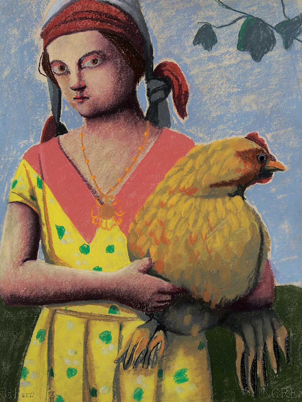 Louise Scott (1936-2007) - Chicken