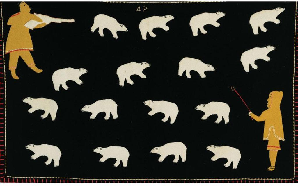 Naomi Ityi (1928-2003) - Hunting Polar Bears