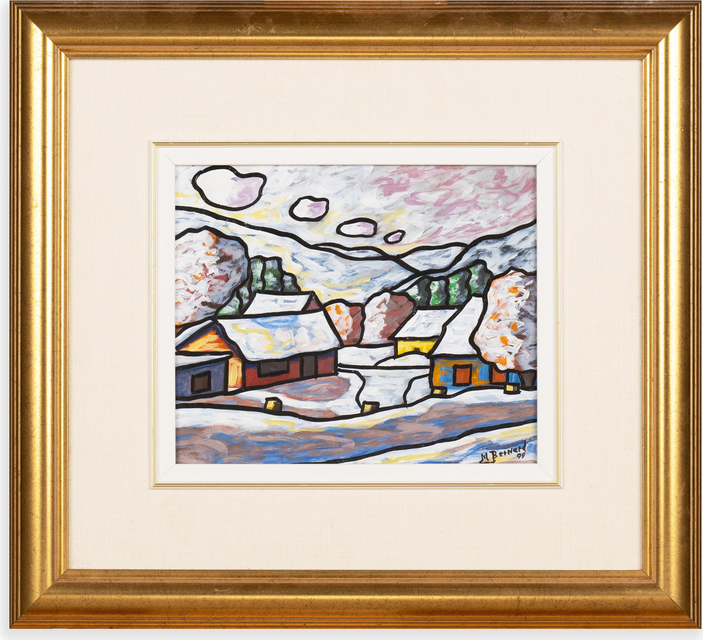 Mario Bernard - Neige à Ste-Agnes