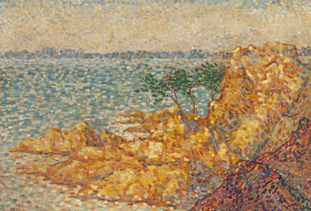 Edouard Fer (1887-1959) - Seascape, Sainte Claire