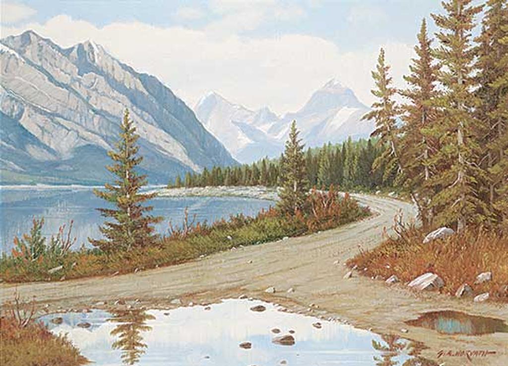 George A. Horvath (1933-2012) - Along Spray Lake