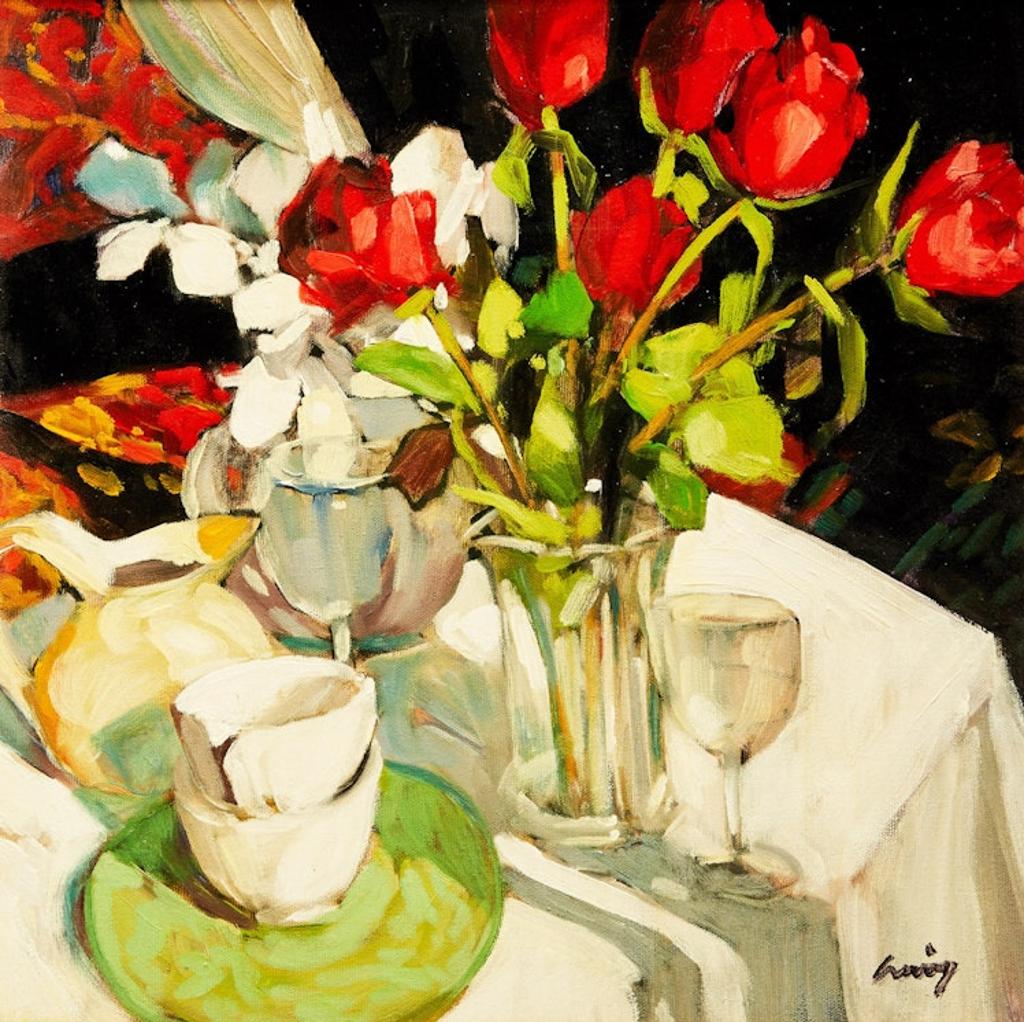 Philip Craig (1951) - Still Life with Roses