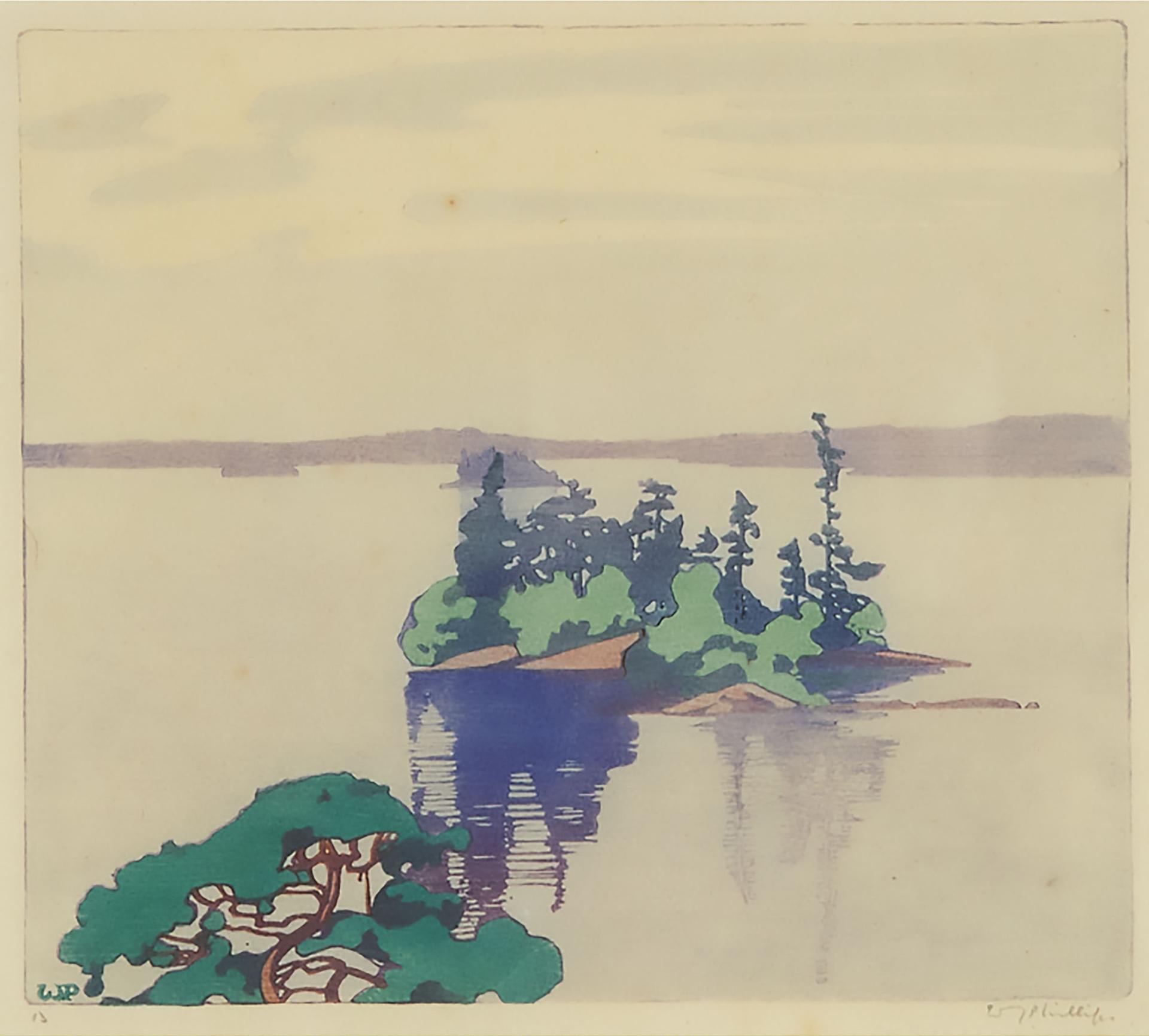 Walter Joseph (W.J.) Phillips (1884-1963) - Cathcart's Island, Muskoka