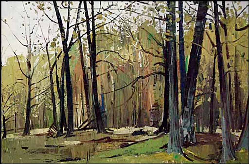 Lorne Holland George Bouchard (1913-1978) - Woods in May - St. Placide, Quebec