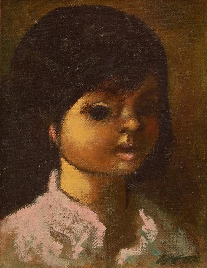 William Arthur Winter (1909-1996) - Portrait of a Young Girl