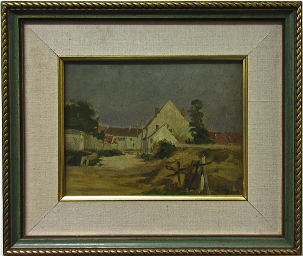 Henri Beau (1863-1949) - Village Landscape