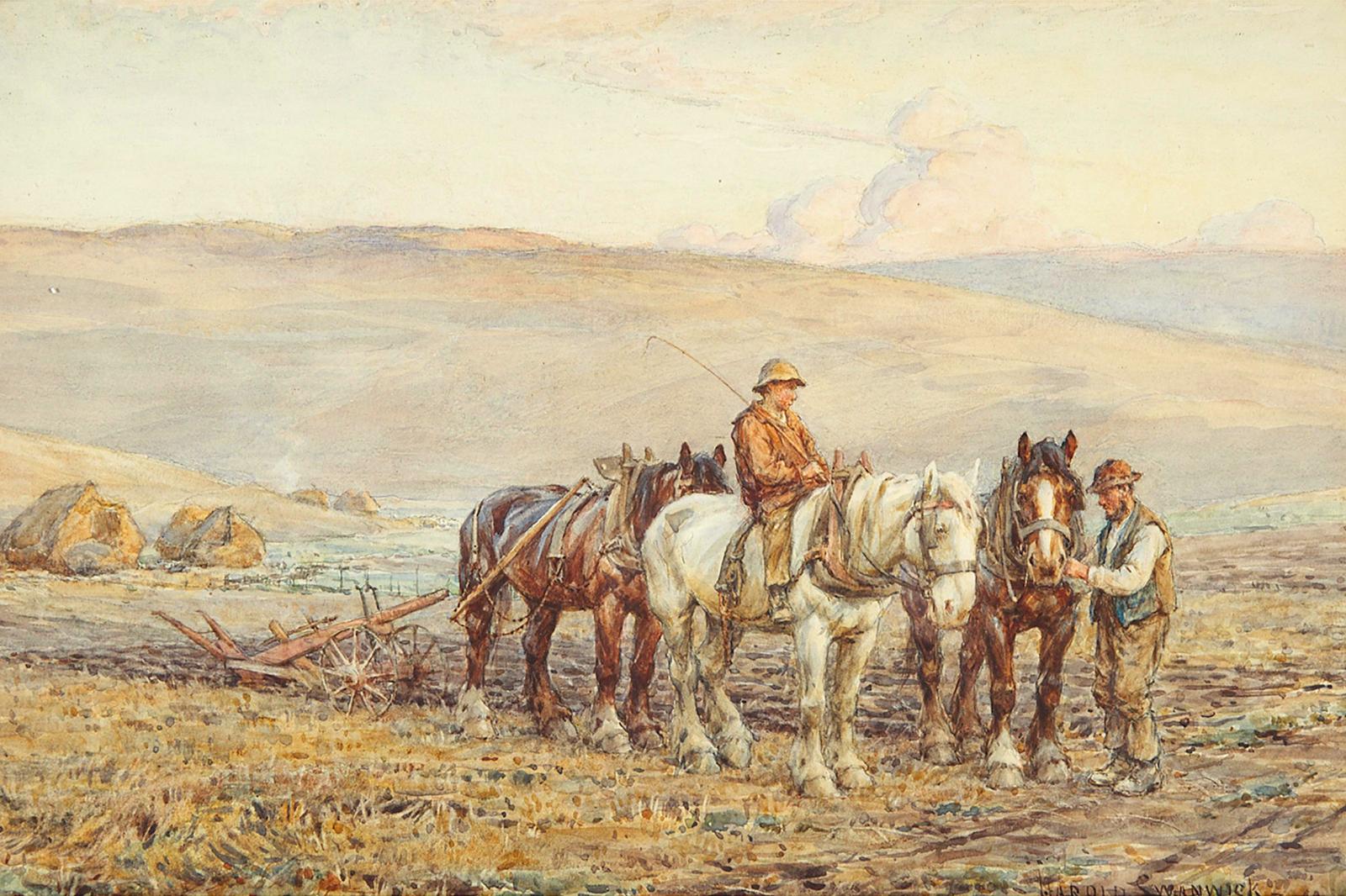 Harold Joseph Swanwick (1866) - A Day's Work Done