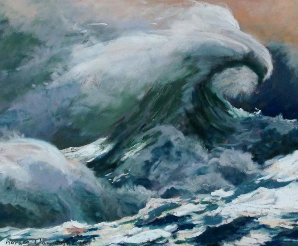 Horace Champagne (1937) - Exploding 20 Foot Surf On The Reefs; 2009