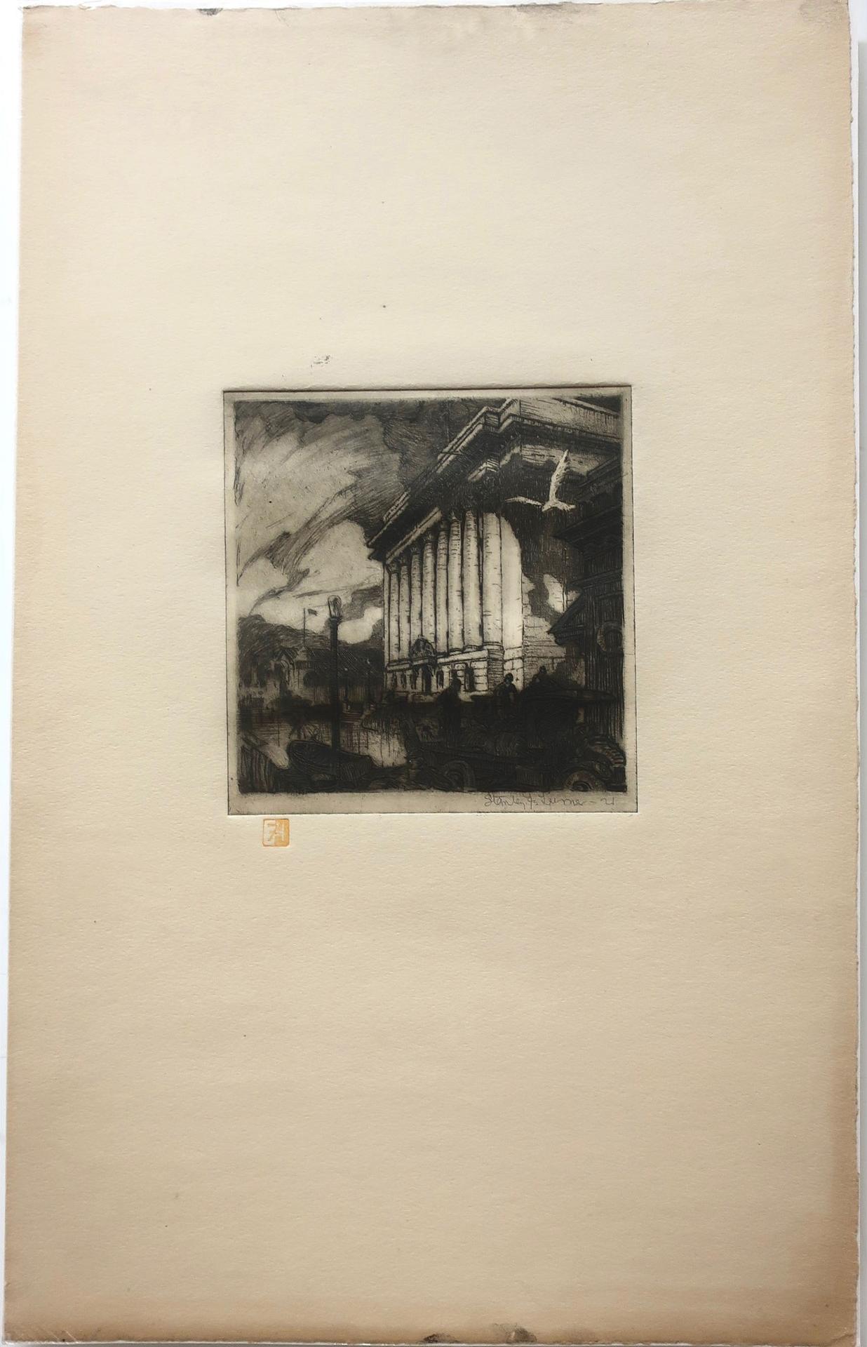 Stanley Francis Turner (1883-1953) - Untitled (Toronto Harbour Commission Building)
