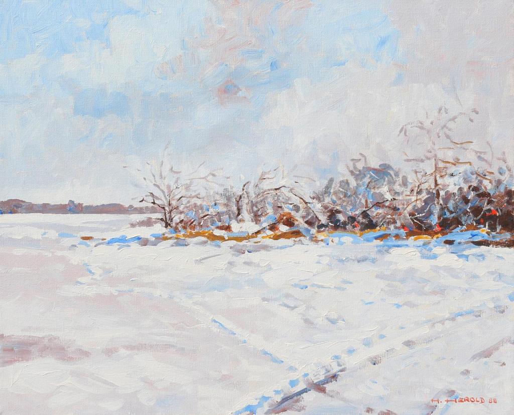 Hans Herold (1925-2011) - Tracks In The Snow; 1988