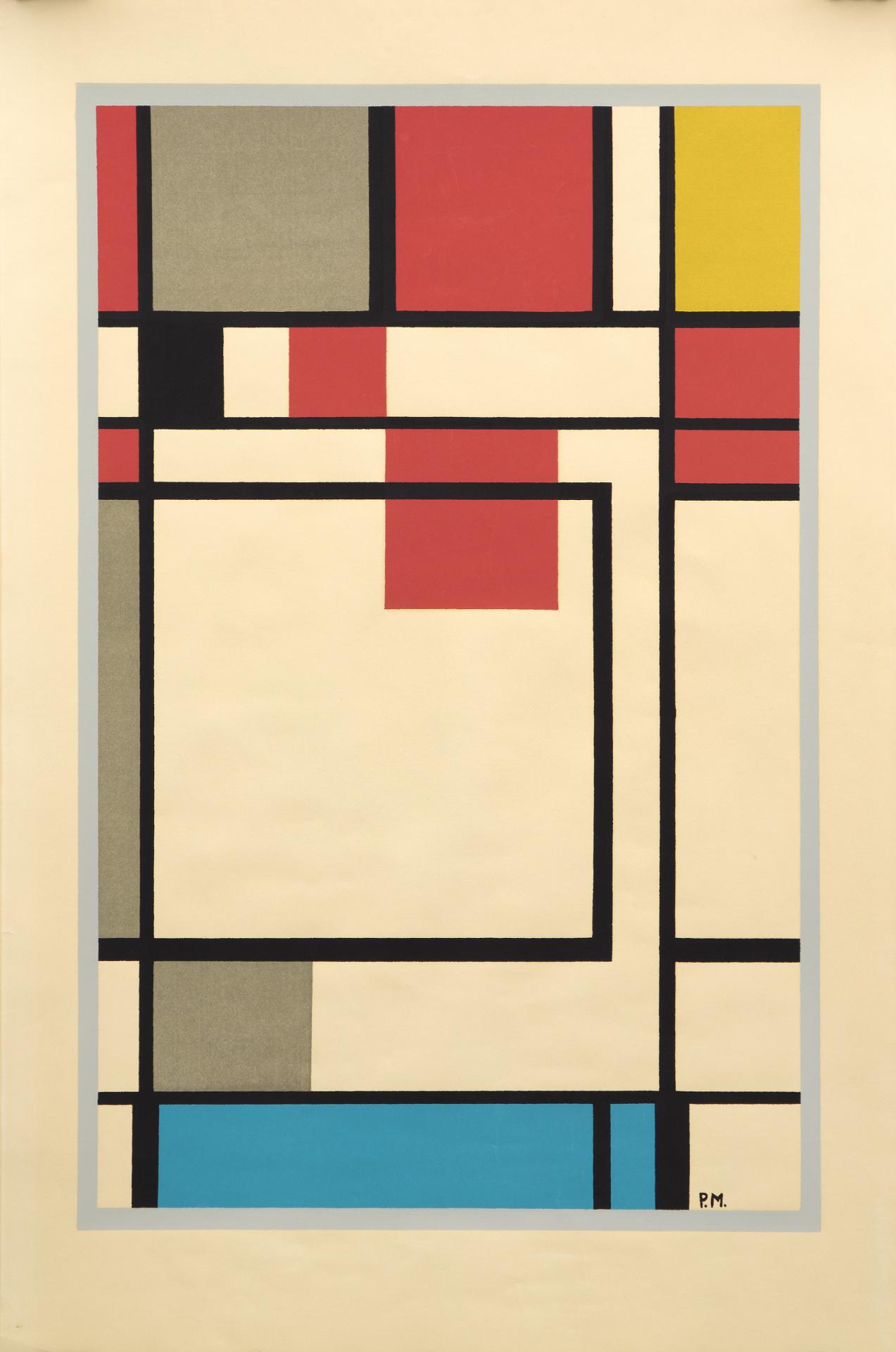Piet Mondrian - Sans titre / Untitled (de la série / from de series « Composition »), n.d.