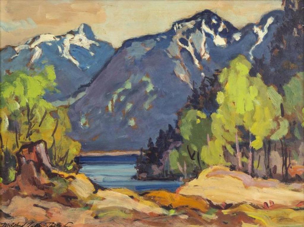 Mildred Valley Thornton (1890-1967) - Mountain scene