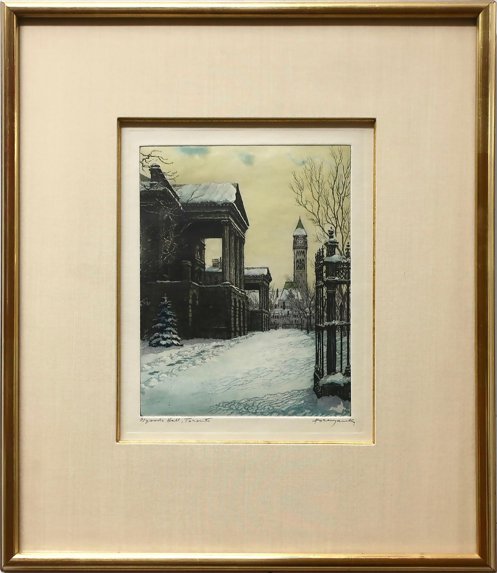 Nicholas Hornyansky (1896-1965) - Osgoode Hall, Toronto