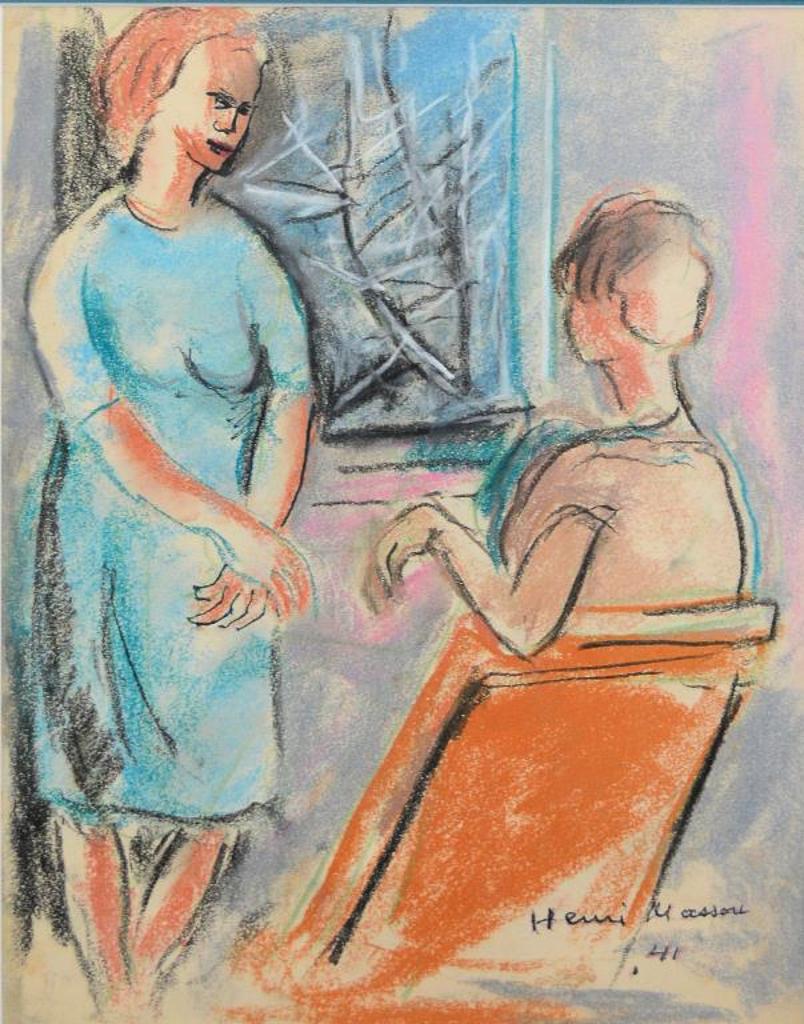Henri Jacques Masson (1907-1995) - Two Women