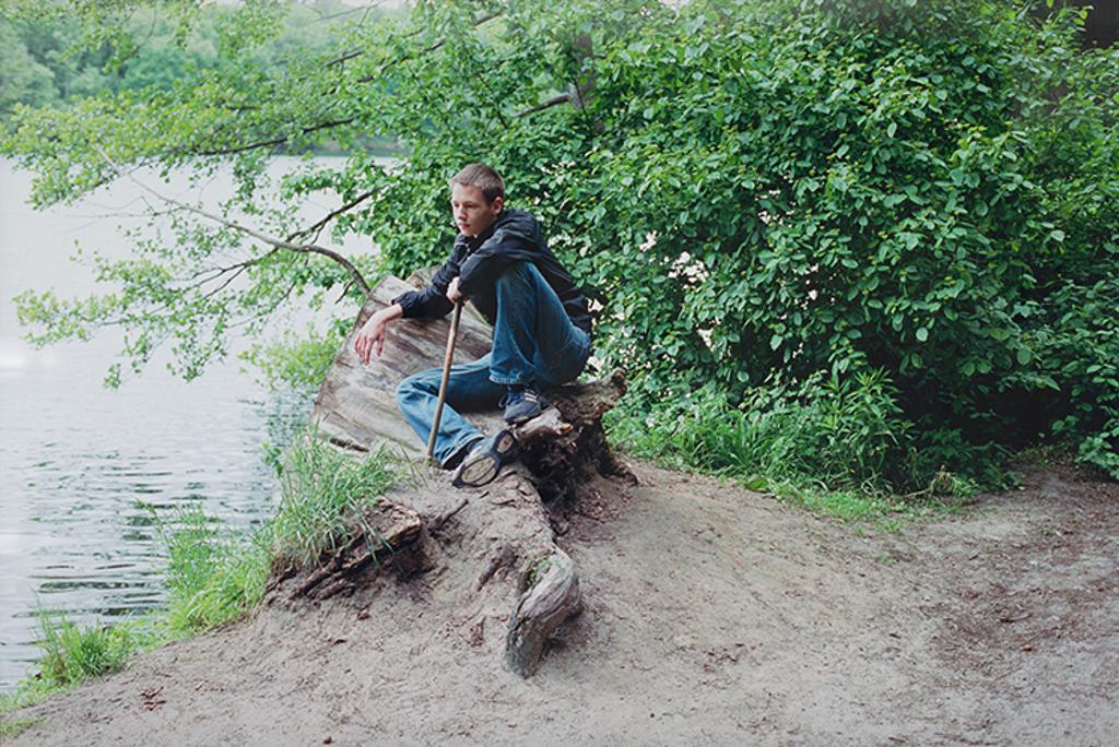 Stephen Waddell (1968) - Boy on Stump