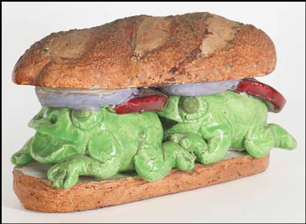 David James Gilhooly (1943-2013) - Frog Sandwich