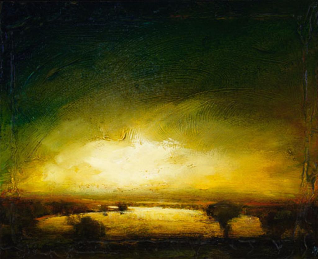 David Charles Bierk (1944-2002) - Sunset Landscape