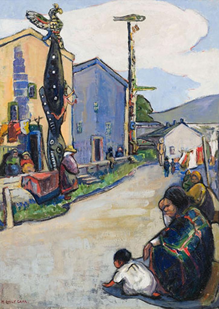 Emily Carr (1871-1945) - Street, Alert Bay