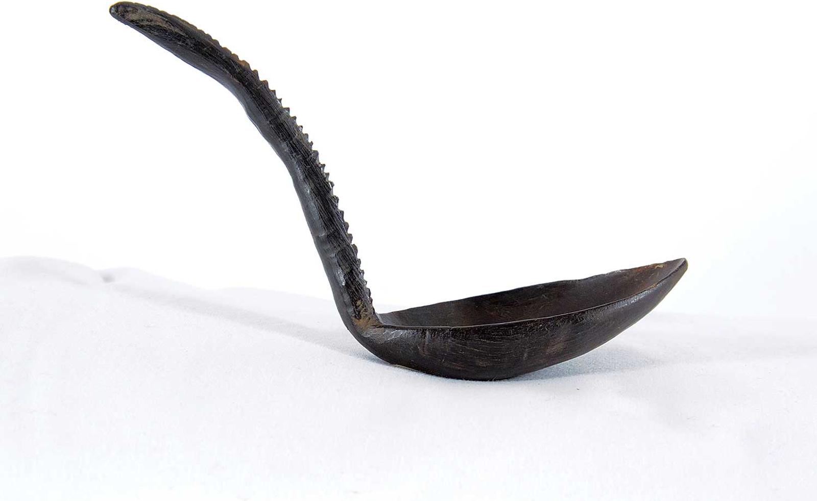 First Nations Basket School - Ladle with Detailed Handle