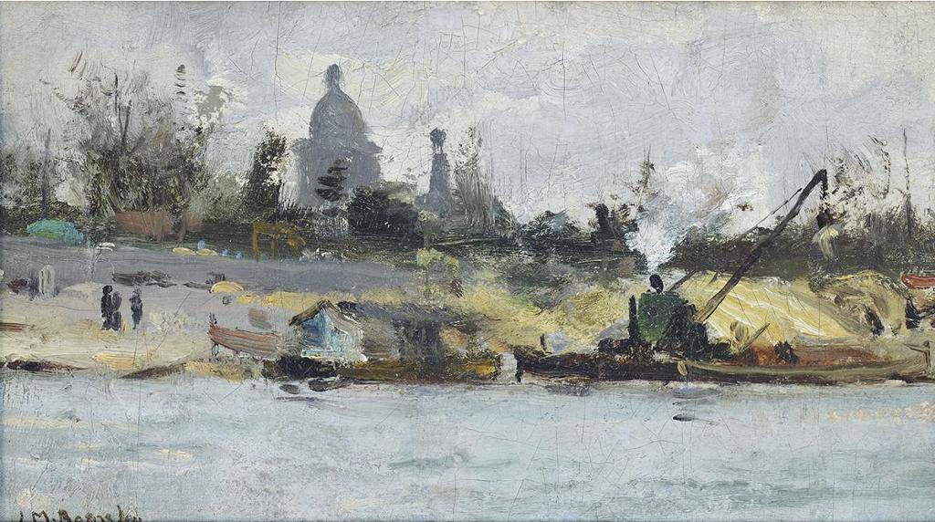 James MacDonald Barnsley (1861-1929) - On The Thames