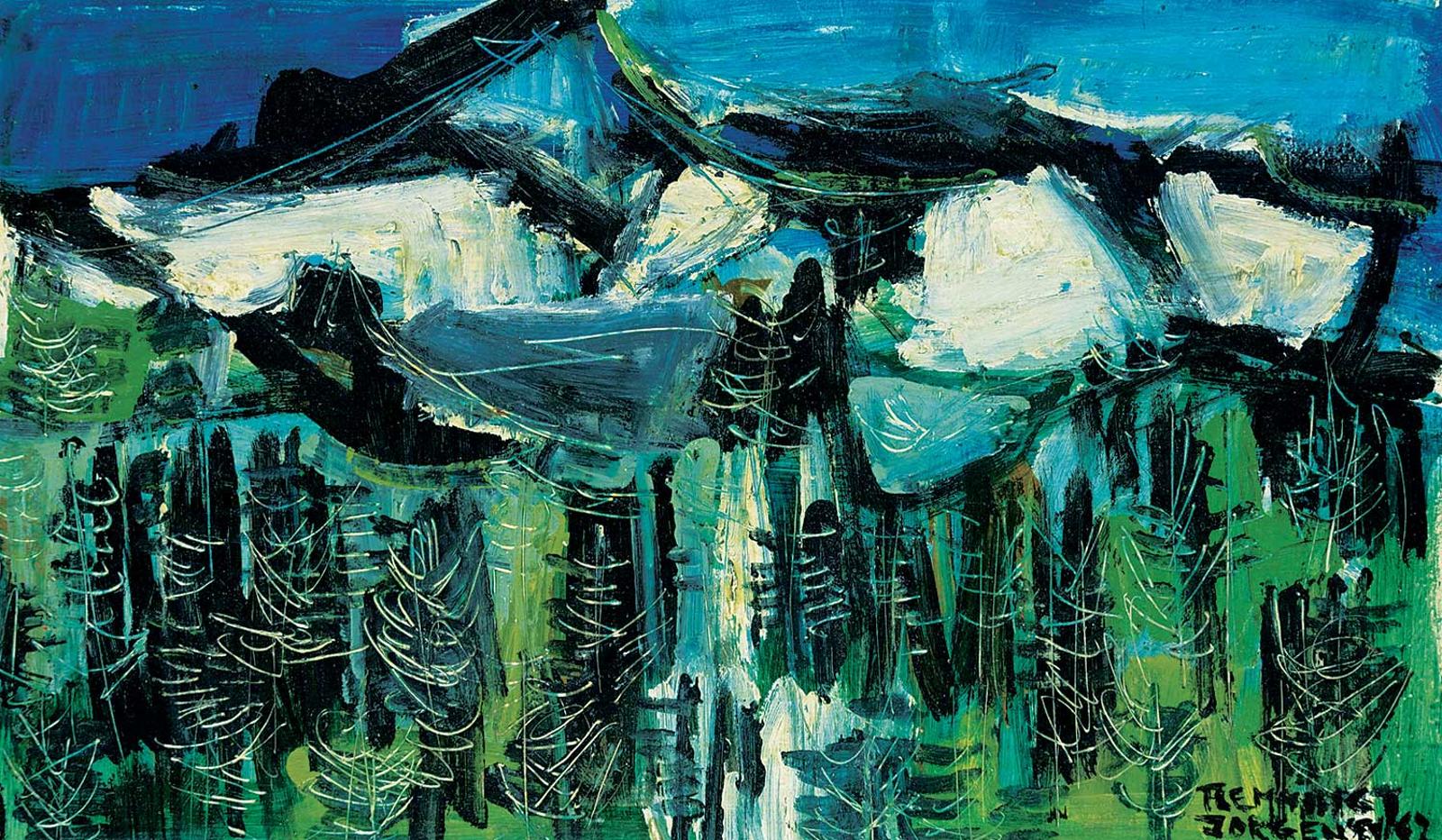 Flemming Jorgensen (1934-2009) - Mountains