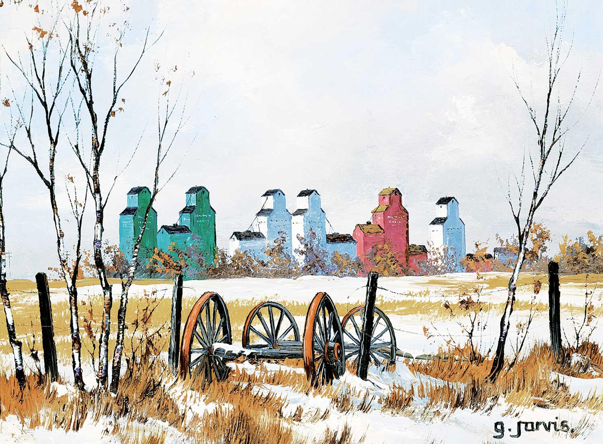 Georgia Jarvis (1944-1990) - Prairie Landscape